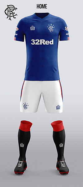 Rangers x Admiral - Home Kit