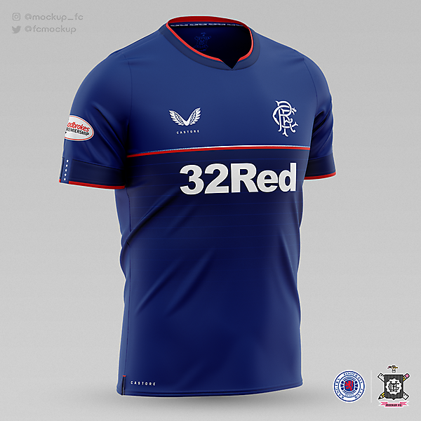 Rangers x Castore - Home