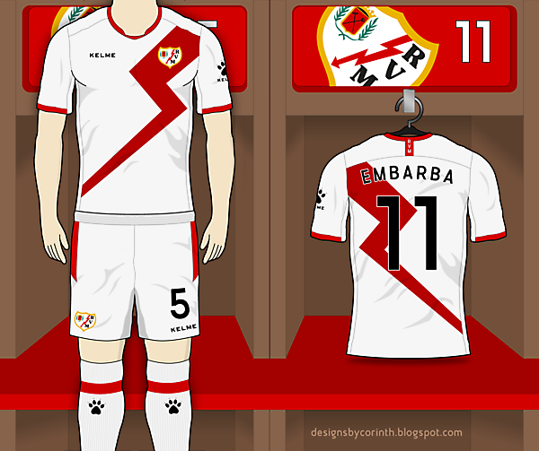 Rayo Vallecano Home | New Template Test