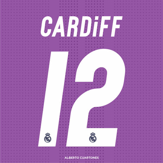 Real Madrid CARDIFF 12 Printing