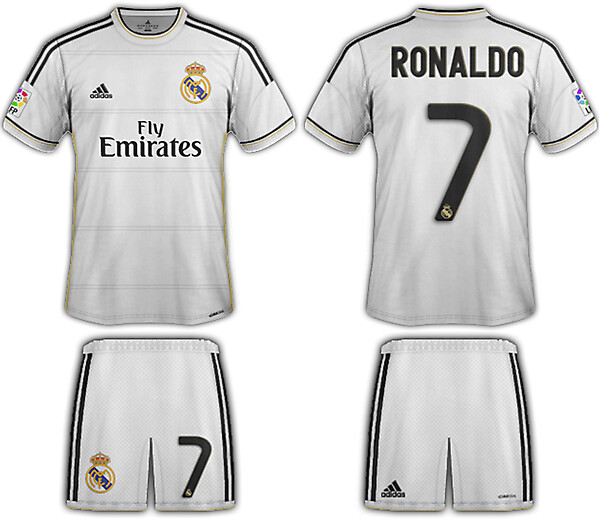 Real Madrid kits 13-14