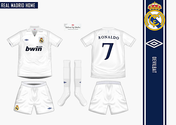 Real Madrid Home Umbro