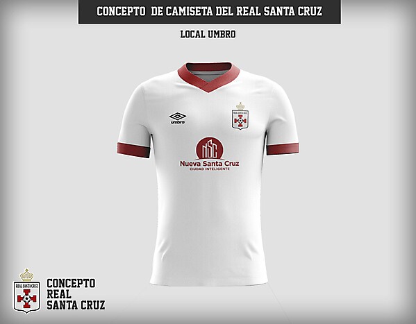 Real Santa Cruz - Concepto de camiseta local