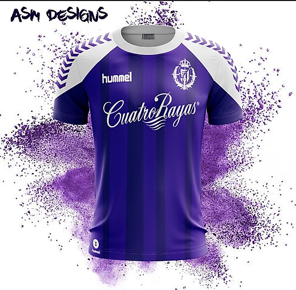 Real Valladolid Hummel 2018 Home Kit