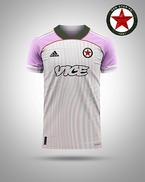 Red Star FC away concept