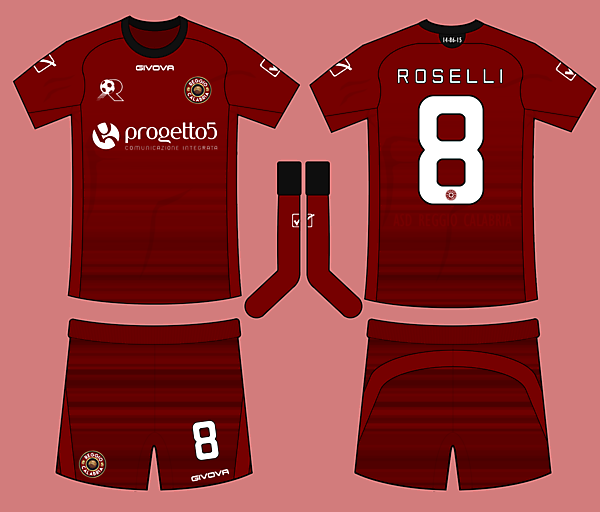 Reggina/Reggio Calabria Home Kit