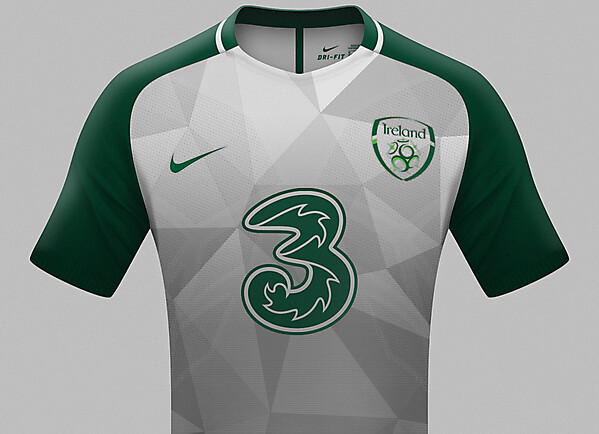 Republic of Ireland Nike away jersey