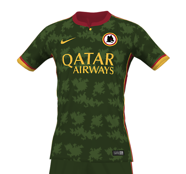 ROMA 21-22 FANTASY AWAY KIT (FRONT)