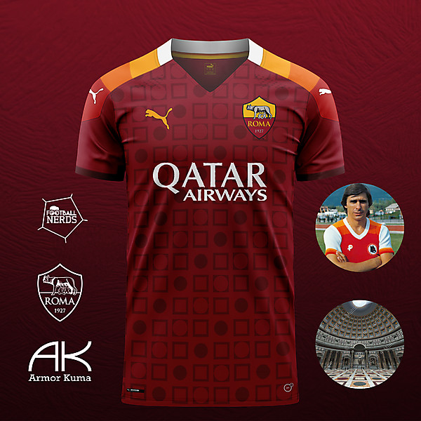 Roma home kit Puma NerdConcept challenge