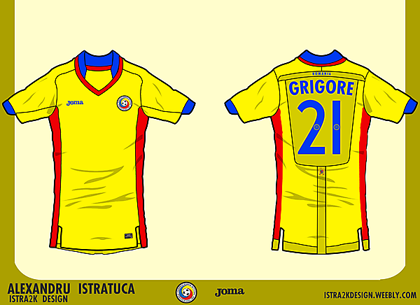 Romania - Home shirt