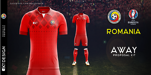 Romania Euro2016 AwayKit by BEKY