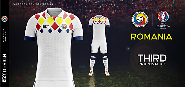 Romania Euro2016 ThirdKit by BEKY