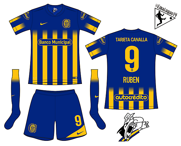 Rosario Central - Home kit