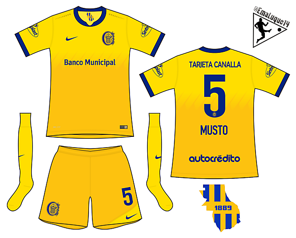 Rosario Central - Third kit