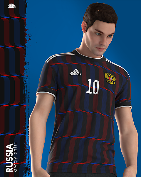 Russia X adidas - Away