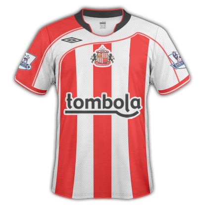 Sunderland AFC 2010/11 fantasy home top