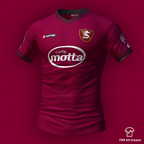 Salernitana x Lotto home concept