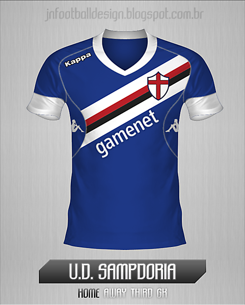 Sampdoria, Home Shirt