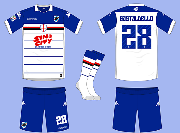 Sampdoria Away Kit