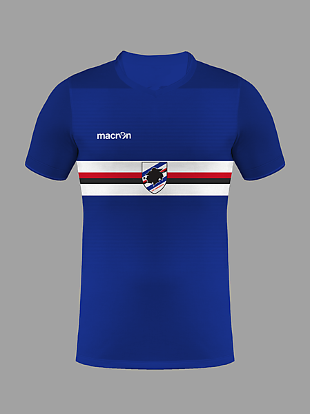 Sampdoria Home Kit / Macron