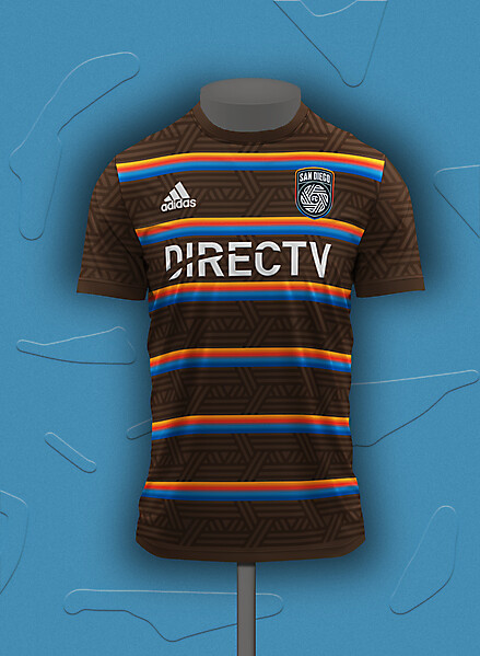 San Diego Away Shirt Concept