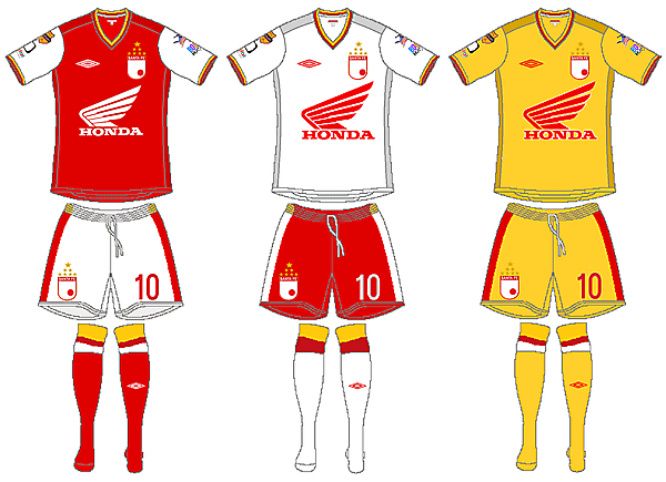 Santa Fe Home, Away, Third