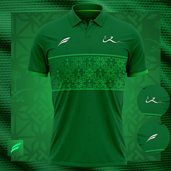 Saudi Fencing  | polo t-shirt 2