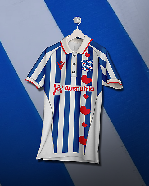 sc Heerenveen Home Jersey Concept