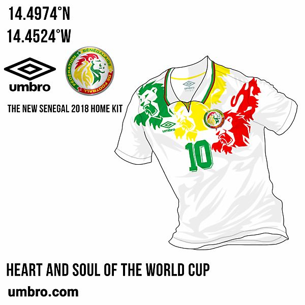 Senegal Home - Umbro