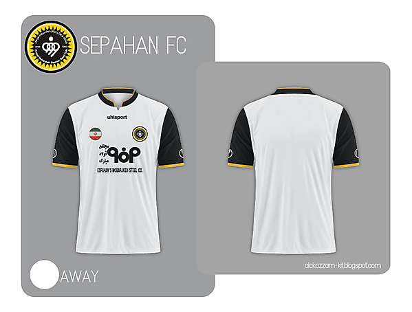 Sepahan FC Away