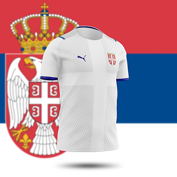 Serbia away concept kit