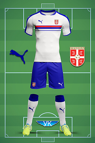 Serbia Puma Away Kit