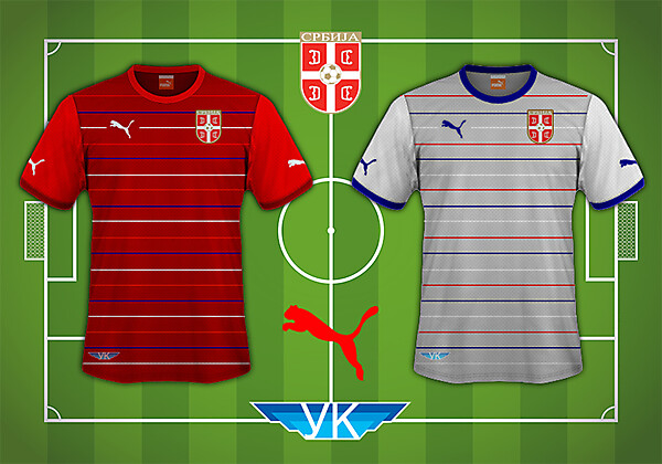 Serbia Puma Home Away Kit