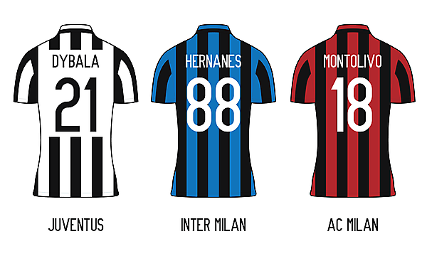 Serie A Minimalist Kits