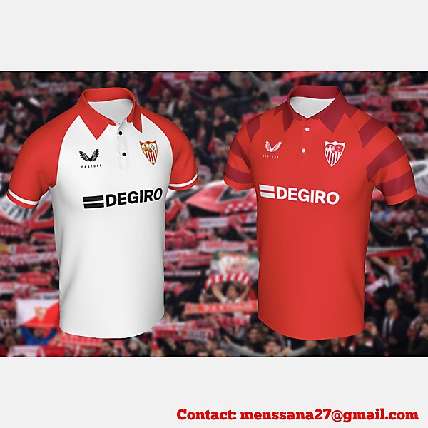 Sevilla FC hypothetical match jerseys