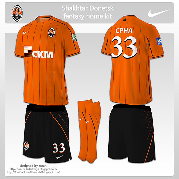 Shakhtar Donetsk fantasy home