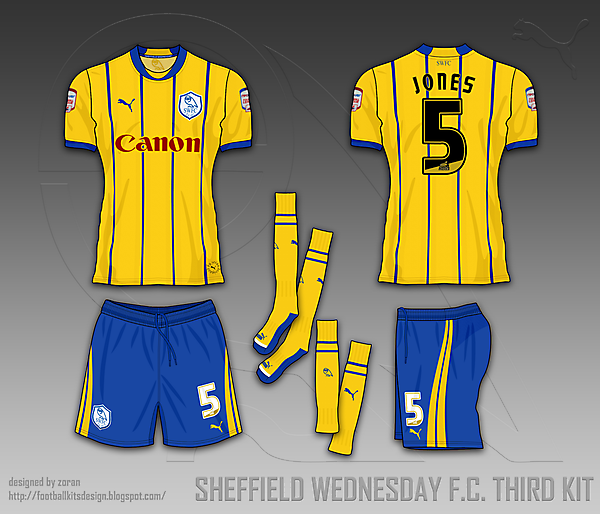 Sheffield Wednesday F.C. fantasy kits