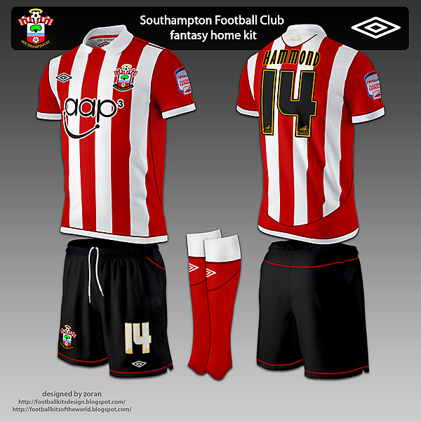 Southampton F.C. fantasy home and away