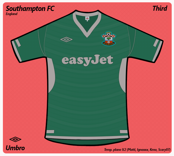 Southampton FC third (umbro)