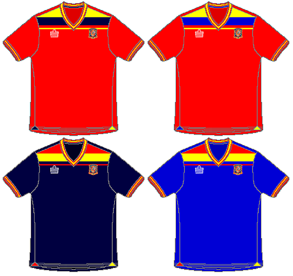 Spain Admiral Retro Kits