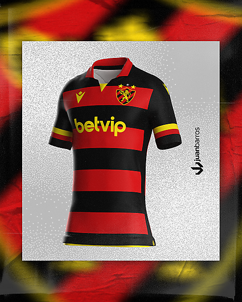 Sport Recife Home Macron