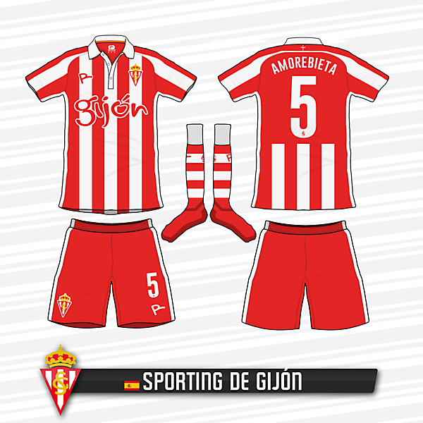 Sporting de Gijón Home Kit