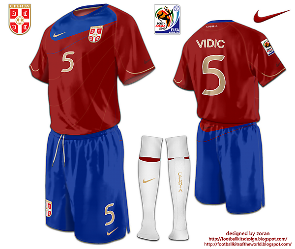 Srbija World Cup 2010 fantasy home