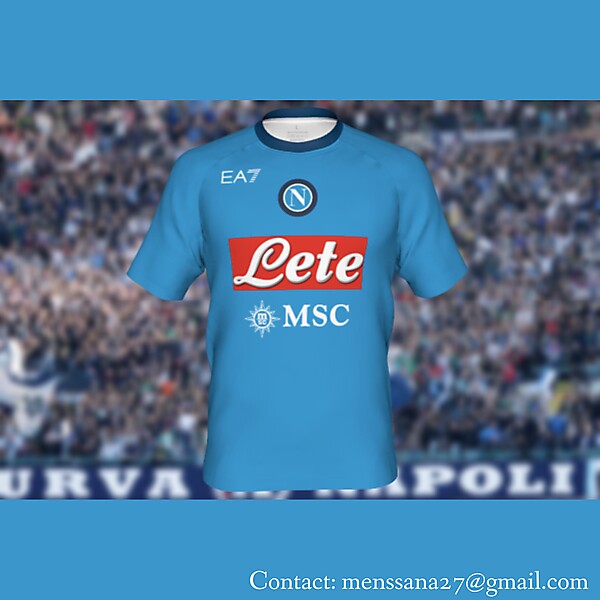 SSC Napoli hypothetical match jersey