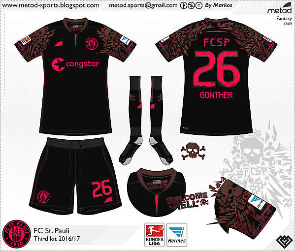 St. Pauli 2016/17 Metod