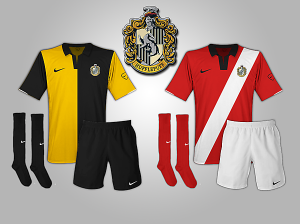 Hufflepuff (Harry Potter) Fantasy Football Kits