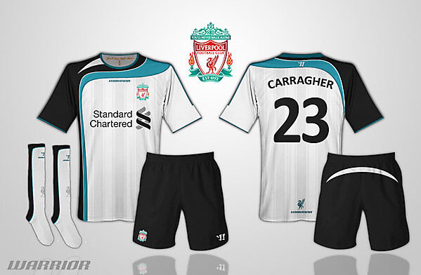 Liverpool Warrior Away Kit