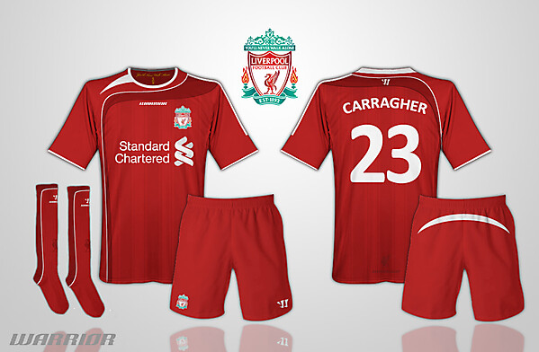 Liverpool Warrior Home Kit