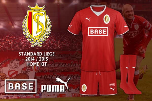 Standard Liege 2014-2015 Home Kit