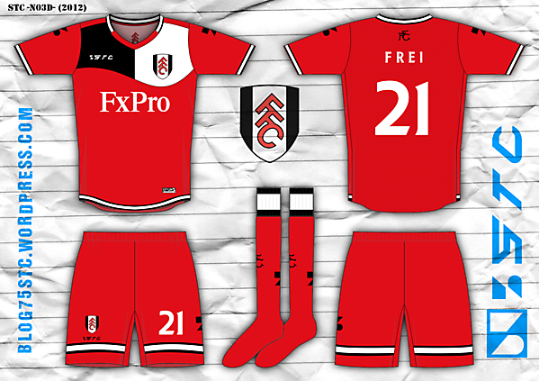 Fulham FC (Premier League - England) away kit